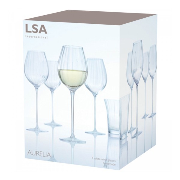 Набор из 4 бокалов для белого вина Aurelia 430 мл
