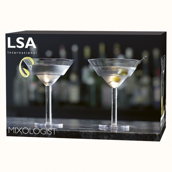 Набор их 2 бокалов для мартини LSA International Mixologist 230 мл