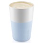Чашки для латте 2 шт 360 мл голубой