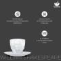 Чайная пара Talent William Shakespeare, 260 мл, белая