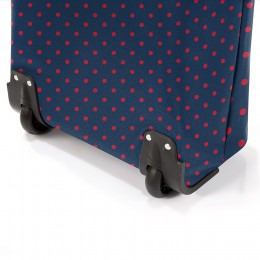 Сумка-тележка Trolley M frame mixed dots red