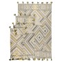 Ковер из хлопка с контрастным узором и кисточками Ethnic, 160х230 см