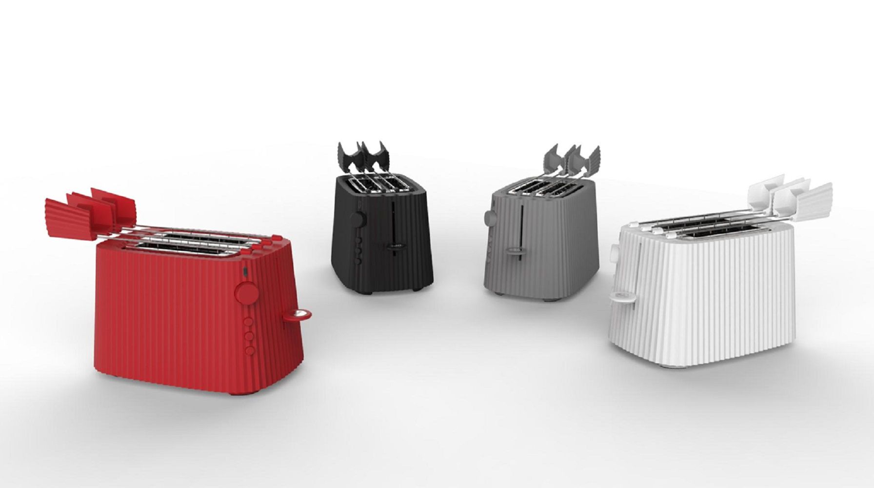 Plisse toaster by michele de lucchi for alessi hive