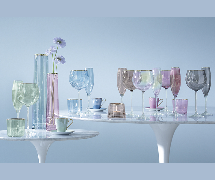 Купить Ваза LSA International Sorbet 37.5 см, зелёная